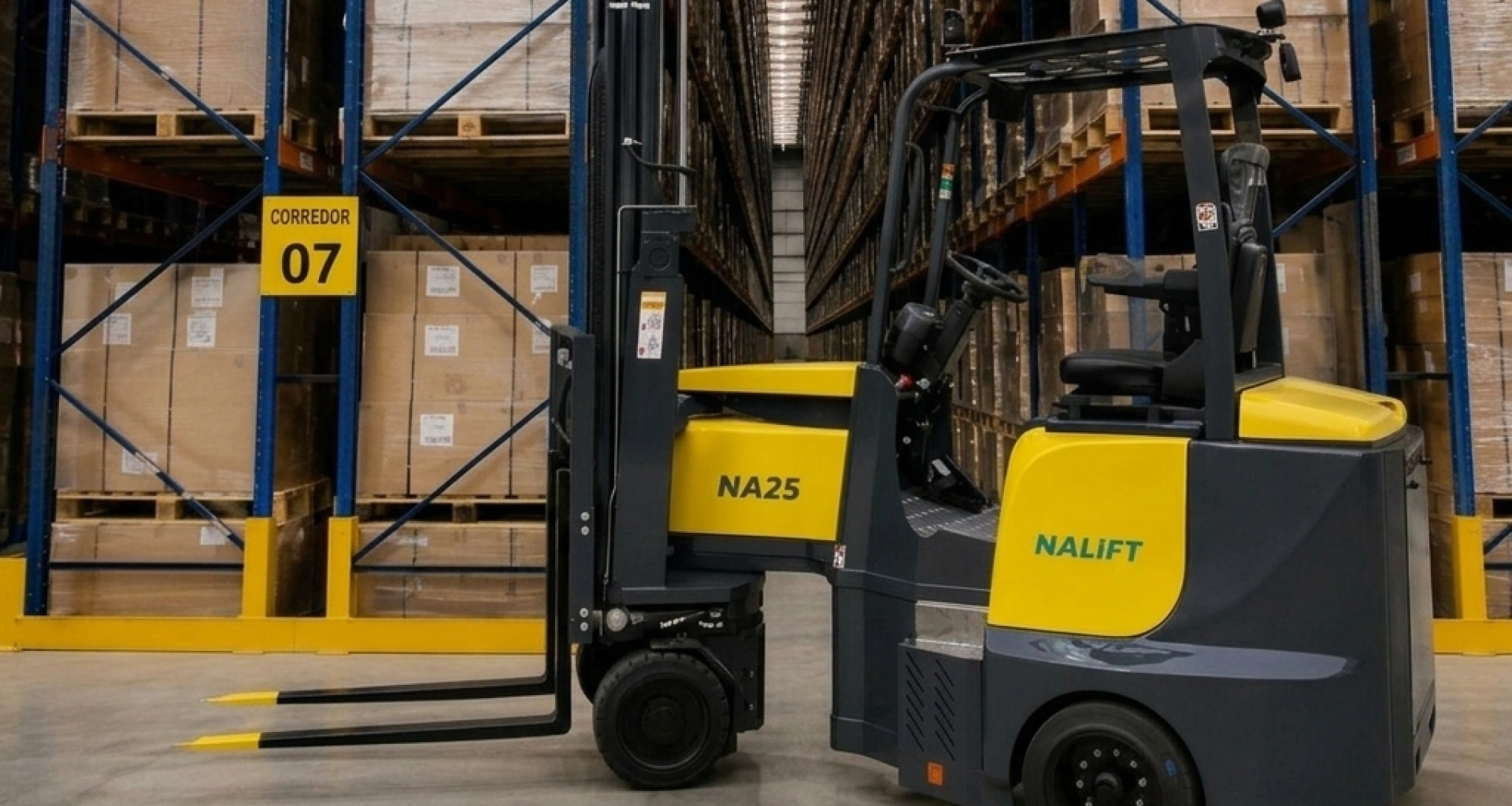 Empilhadeira Articulada Nalift